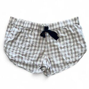 Aerie American Eagle Outfitters Plaid Flannel Pajama Casual Loungewear Shorts